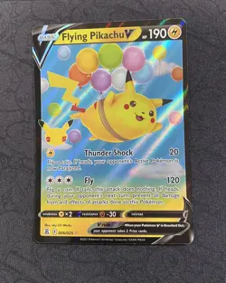 Pokemon TCG: Flying Pikachu V 006/025 Celebrations - Image 1