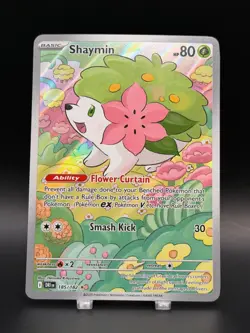 Shaymin #185/182 Pokemon 2025 Destined Rivals NM Full Art - Image 1