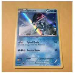 Pokemon Suicune Holo Common XY Trainer Kit Pikachu Libre 30/30 Basic 100HP Eng - Image 1