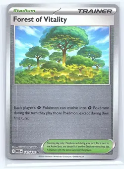 FOREST OF VITALITY 188/217 UNCOMMON ASCENDED HEROES POKEMON REVERSE HOLO NM - Image 1