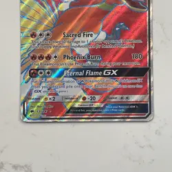 Pokemon TCG Ho-Oh GX 131/147 - Burning Shadows Medium Condition - Image 2