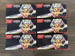 Pokemon Prismatic Evolution Surprise Box CASE (6 Boxes) Factory Sealed - Image 1