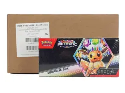 Pokemon Prismatic Evolution Surprise Box CASE (6 Boxes) Factory Sealed - Image 2