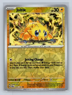 Joltik Reverse Holo SV07: Stellar Crown #050/142 Pokemon TCG NM - Image 1