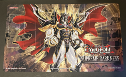YuGiOh Supreme Darkness Playmat Sneak Peek New Evil HERO Neos Lord - Used - Image 4