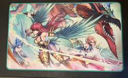 Harpy Playmat Yugioh Manamoon Harpy Lady Amanda Lapalme Hybrid Rubber Mat Harpie - Image 3