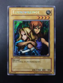 YUGIOH 2004 | GEMINI ELF | LON-G000 | 1ST EDITION | GERMAN | EXCELLENT (LP) - Image 1