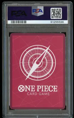 2024 One Piece Japanese MONKEY D. DRAGON Alternate Alt Art OP07-001 - PSA 10 - Image 2
