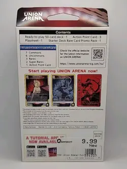Union Arena English TCG: Full Metal Alchemist - Starter Deck - 50 Cards - Image 2