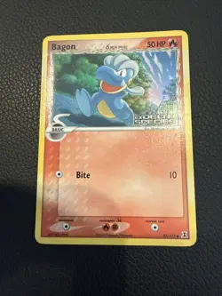 Bagon 57/113 EX Delta Species Stamped Reverse Holo Pokemon TCG Card 57/113 - Image 1