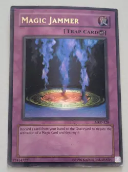 JP) Yugioh - Konami - Yu-Gi-Uh! - Magic Jammer - MRD-128 - Trading Card - Image 1