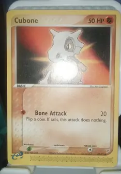 Pokemon Card Cubone 40/95 Team Magma vs Team Aqua Regular - Image 1