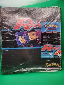 Pokemon 3-Ring Collector’s Card Binder Team Rocket 2000 WOTC - Brand New Sealed - Image 1