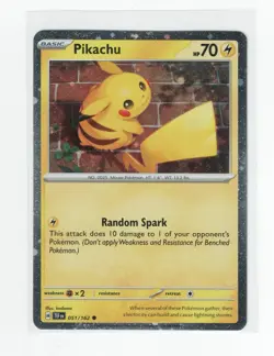 Pikachu - (Cosmo Holo) 051/162 Miscellaneous Cards & Products Holo - Image 1