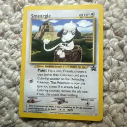 Pokemon Card - Smeargle #32 - Black Star Promo - Image 1