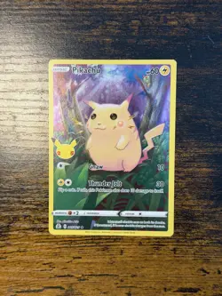 Pokemon Pikachu 005/025 Holo Rare Card Celebrations - Image 1