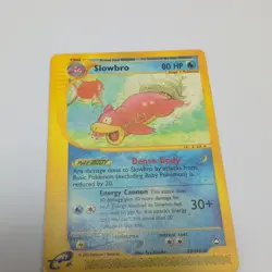 Slowbro 33/147 Aquapolis Pokemon Card 2002 e-Reader Near Mint - Image 1