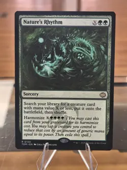 MTG Nature's Rhythm Tarkir: Dragonstorm Regular Free Shipping! - Image 1