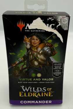 MTG: Wilds of Eldraine Commander Deck - Virtue and Valor - Image 1