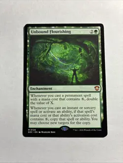 Unbound Flourishing - Commander: Secrets of Strixhaven MTG Plus Bonus Rare!!! - Image 1