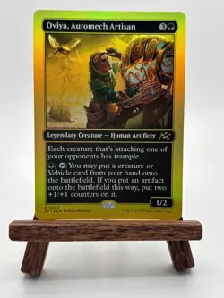 Oviya, Automech Artisan (First-Place Foil) - DFT 0469 MTG Magic The Gathering - Image 1