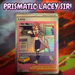 Prismatic Evolutions Lacey Secret Illustration Rare! 175/131 NM! | Pokemon TCG - Image 1