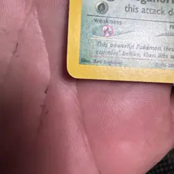 Pokemon TCG Heracross Neo Genesis Holo Card 6/111 Unlimited Rare - Image 4