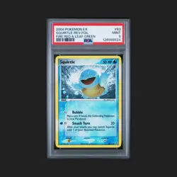 RARE! Pokemon 2004 Squirtle 83/112 FireRed & LeafGreen Reverse Holo - Image 1