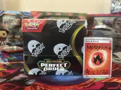 Pokemon TCG ME03 Mega Evolution PERFECT ORDER BOOSTER BOX Sealed IN HAND - Image 1