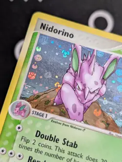 Nidorino 41/112 FireRed & LeafGreen Pokemon MP Reverse Holo - Image 5