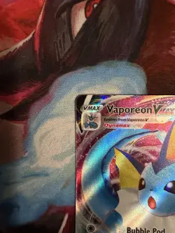 Vaporeon VMAX 030/203 Pokemon Evolving Skies Sword & Shield Ultra Rare NM - Image 2