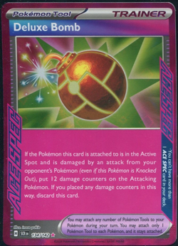 Deluxe Bomb 134/142 S&V Stellar Crown Holo Ace Spec Rare Pokemon Card NM - Image 1