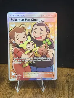 Pokemon Fan Club (Full Art) 155/156 Sm-Ultra Prism Holo NM - Image 1