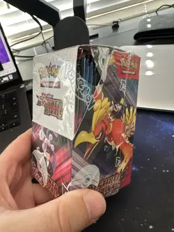Pokemon TCG Destined Rivals Half Booster Box 18 - Image 1
