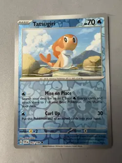 Pokemon TCG * Scarlet & Violet * 62/198 Tatsugiri REVERSE HOLO Uncommon NM - Image 1