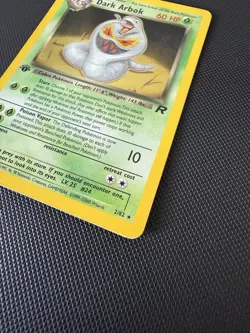 Pokemon TCG Dark Arbok Team Rocket 2/82 Holo 1st Edition Holo Rare WOTC 1999 - Image 3