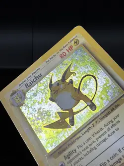Pokemon Raichu 014/102 Base Set Holo - Image 4