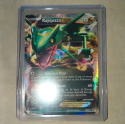 Rayquaza EX BW47 Black Star Promo Full Art Holo Dragon 170 HP 60x Pokemon TCG - Image 2