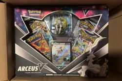 Pokemon TCG Arceus V Figure Collection Box Factory Sealed Brilliant Stars 2022 820650850165 - Image 1