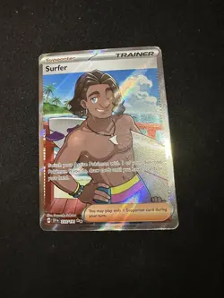 Surfer 235/191 Surging Sparks Ultra Rare Pokemon TCG - Image 1