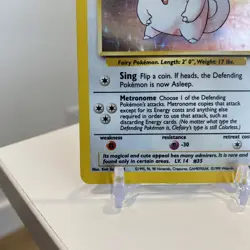 Clefairy 5/102 Holo Rare Base Set Unlimited Pokemon - Image 4