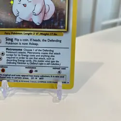 Clefairy 5/102 Holo Rare Base Set Unlimited Pokemon - Image 5