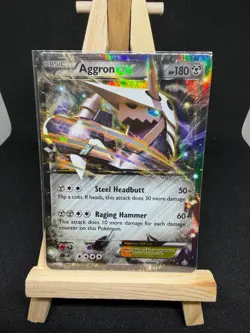 Pokemon Aggron EX Holo Ultra Rare XY - Primal Clash 93/160 LP - Image 1