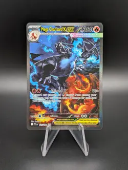 Pokemon TCG Phantasmal Flames Mega Charizard X Ex 125/094 SIR - Image 1