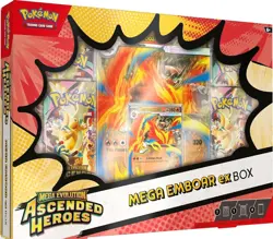 SEALED | Pokemon TCG: Ascended Heroes Mega ex Box | Case of 6 | ENG - Image 4