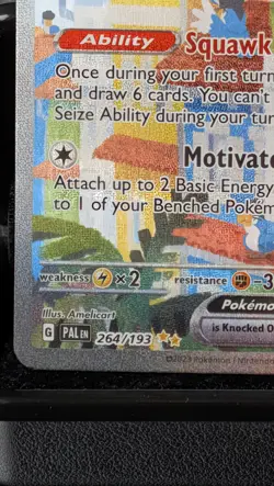 Squawkabilly ex - 264/193 - Paldea Evolved SIR - NM - Pokemon - Image 5