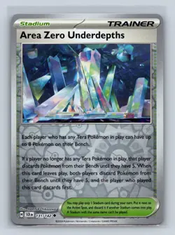 Area Zero Underdepths Reverse Holo SV07: Stellar Crown #131/142 Pokemon TCG NM - Image 1