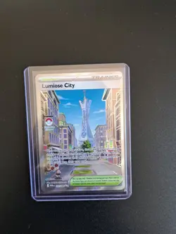 Pokemon Lumiose City 111/088 IR Perfect Order English - NM Pack Fresh - Image 1