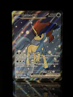 Keldeo ex 159/086 - SV: White Flare Full Art Rare Holo Pokemon - Image 1
