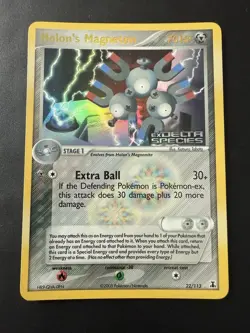Pokemon TCG EX Delta Species Holon’s Magneton Stamped Reverse Holo 22/113 NM - Image 1
